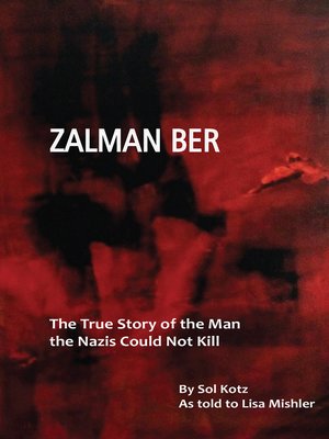 cover image of Zalman Ber